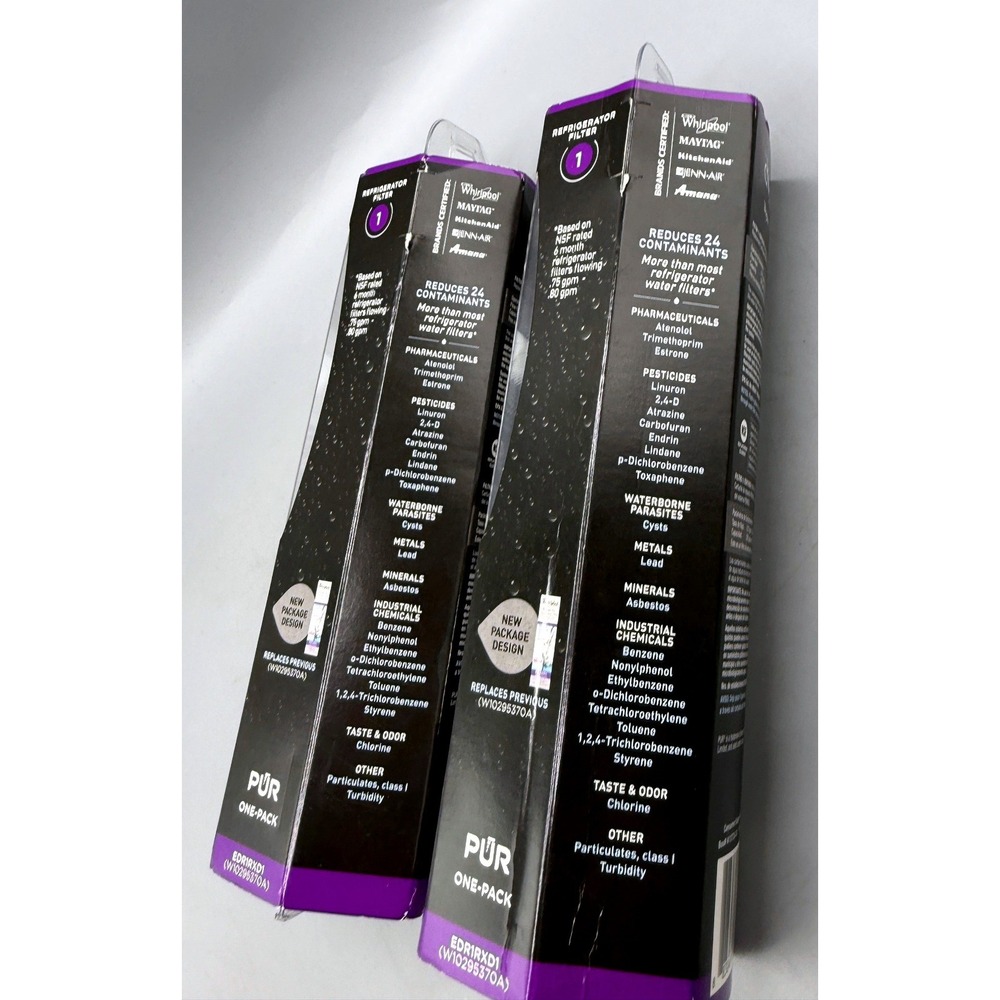 EveryDrop Whirlpool Refrigerator Water Filter 1 EDR1RXD1 W10295370A 2 Pack NEW - Picture 5 of 7